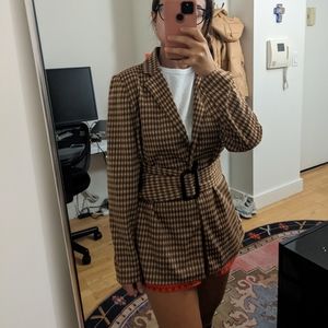 SOLD SOLD SOLD Checkered Blazer